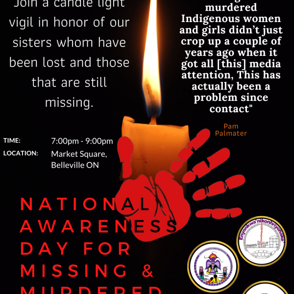 National Awareness Day For Missing & Murdered Indigenous Women and Girls and Two-Spirit People